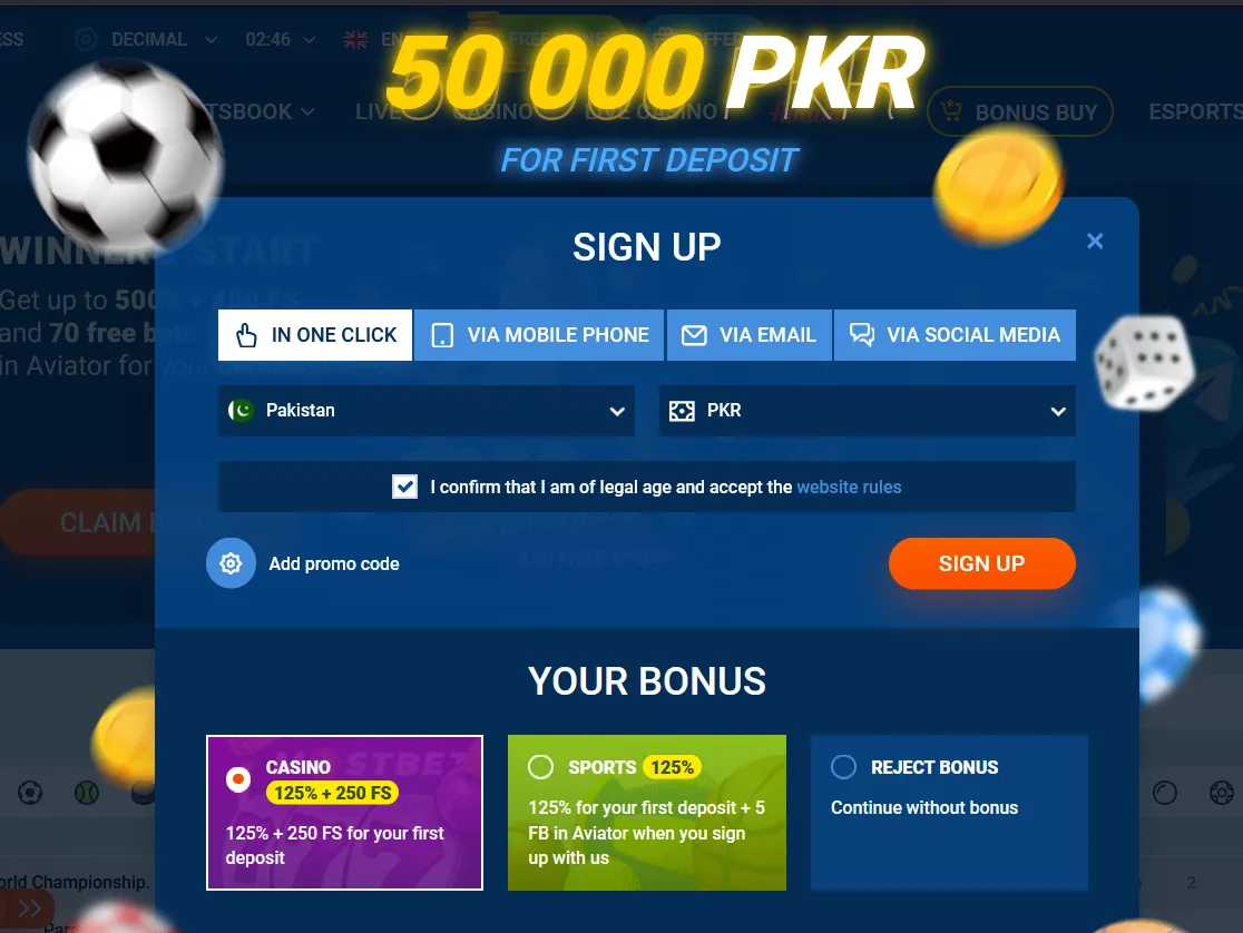 mostbet registration
